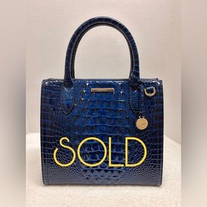 NWT Brahmin Small Caroline in Sapphire